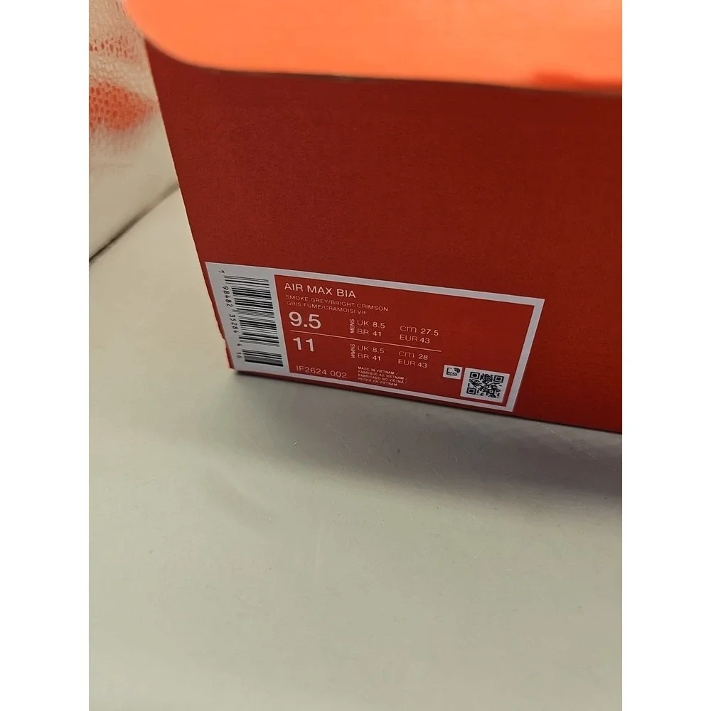 Nike Air Max BIA Smoke Grey BRAND NEW Size‎ Mens 9.5 Womens 11 New